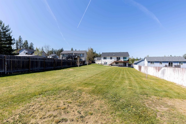 15204 N Chesapeake Rd, Mead, WA 99021 - fenced backyard with a residential view