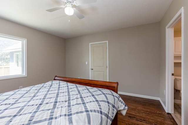 337 Lehigh Hill Rd, Metaline Falls, WA 99153 - bedroom featuring wood finished floors and a ceiling fan