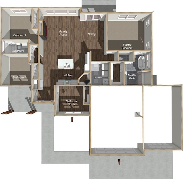 11206 E 27th Ave Lot 10, Spokane Valley, WA 99206 - view of property floor plan