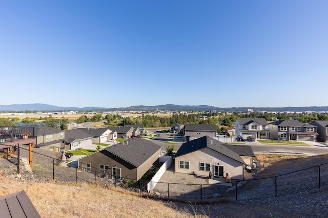 5414 E Bridgeport Ct, Spokane, WA 99217 - aerial view of residential area with mountains