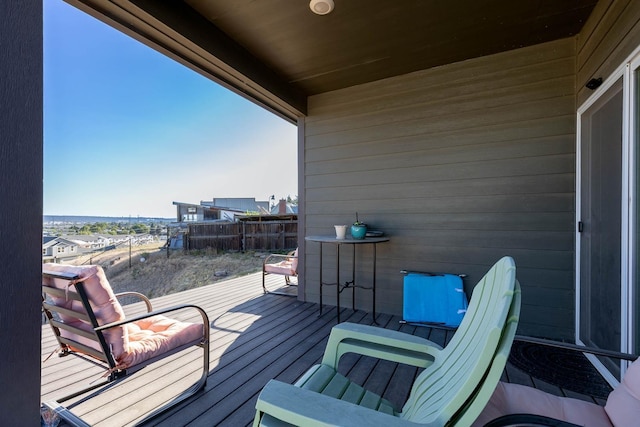 5414 E Bridgeport Ct, Spokane, WA 99217 - view of wooden terrace