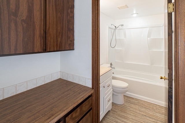 4806 N Drury Rd, Otis Orchards, WA 99027 - bathroom featuring vanity and tub / shower combination