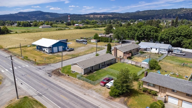 4806 N Drury Rd, Otis Orchards, WA 99027 - aerial view of a mountainous background