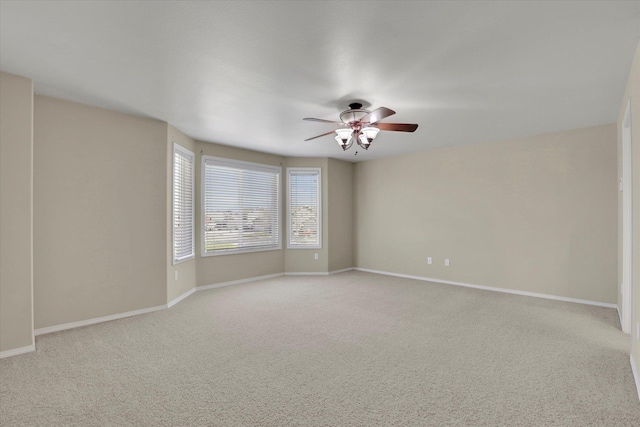 6922 S Lucas St, Cheney, WA 99004 - empty room featuring ceiling fan and light colored carpet