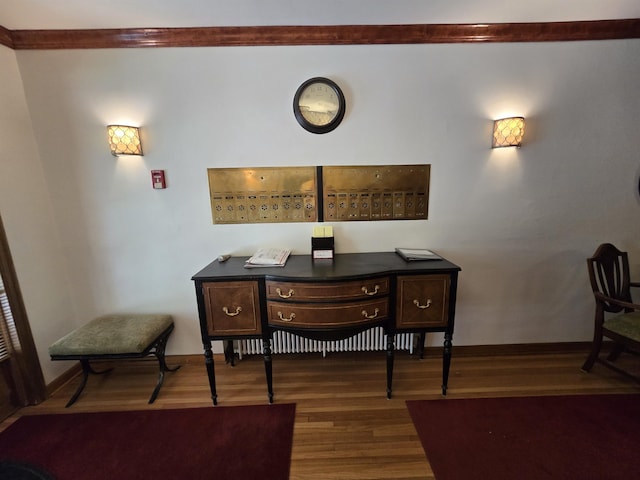 726 W 6th Ave Unit # 205, Spokane, WA 99204 - sitting room featuring wood finished floors and baseboards