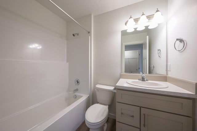 18424 E 1st Ln, Greenacres, WA 99016 - bathroom featuring vanity and bathing tub / shower combination