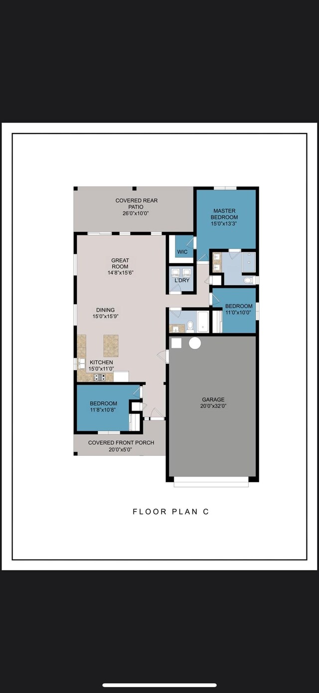 18424 E 1st Ln, Greenacres, WA 99016 - view of home floor plan