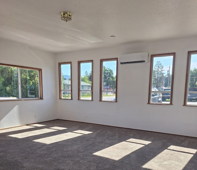 427 W 7th St, Newport, WA 99156 - carpeted empty room featuring a wall mounted air conditioner and plenty of natural light