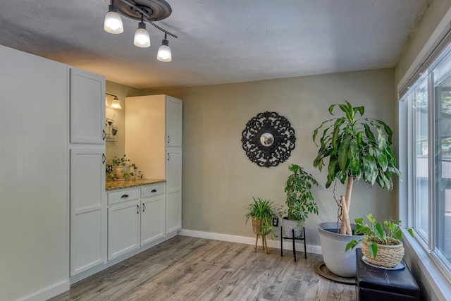 1407 S Shamrock St, Veradale, WA 99037 - living area with light wood-style flooring and baseboards
