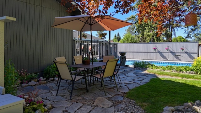 1407 S Shamrock St, Veradale, WA 99037 - view of patio / terrace featuring outdoor dining area
