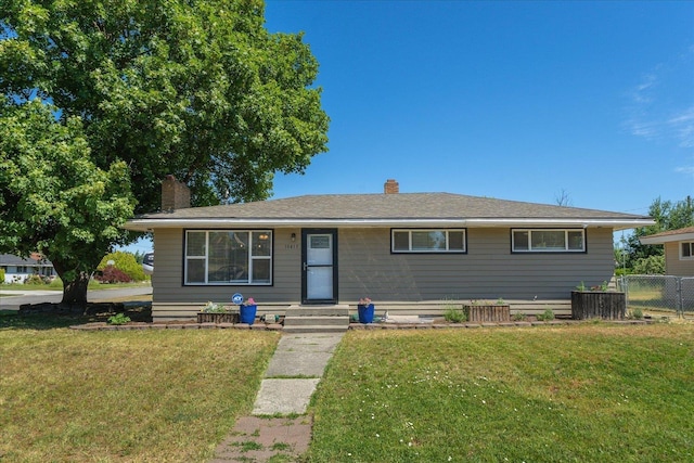 10413 E 6th Ave, Spokane Valley, WA 99206 - view of front of home with a chimney