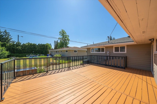 10413 E 6th Ave, Spokane Valley, WA 99206 - view of wooden deck