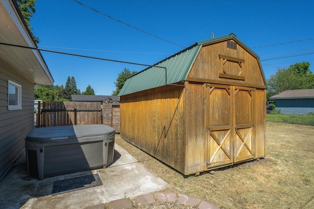 10413 E 6th Ave, Spokane Valley, WA 99206 - view of shed with a hot tub
