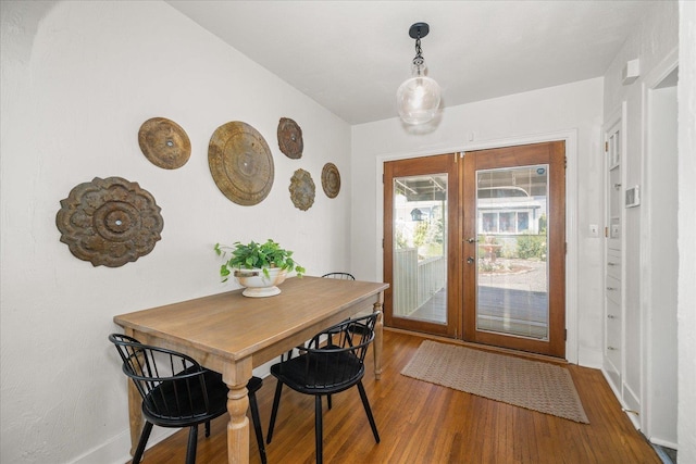 3328 W Kiernan Ave, Spokane, WA 99205 - dining room featuring wood finished floors and french doors