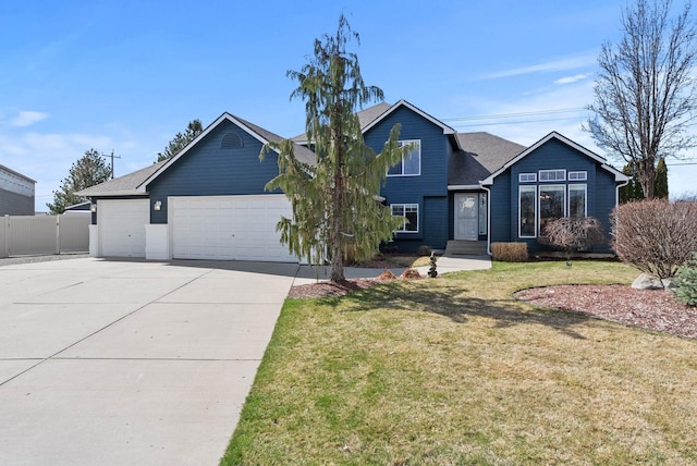 9805 N Jesse Ct, Spokane, WA 99208 - traditional-style house featuring concrete driveway, an attached garage, and a shingled roof