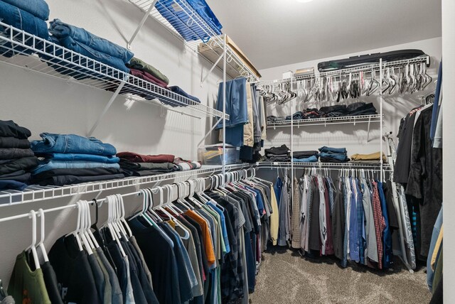 9805 N Jesse Ct, Spokane, WA 99208 - walk in closet with carpet flooring