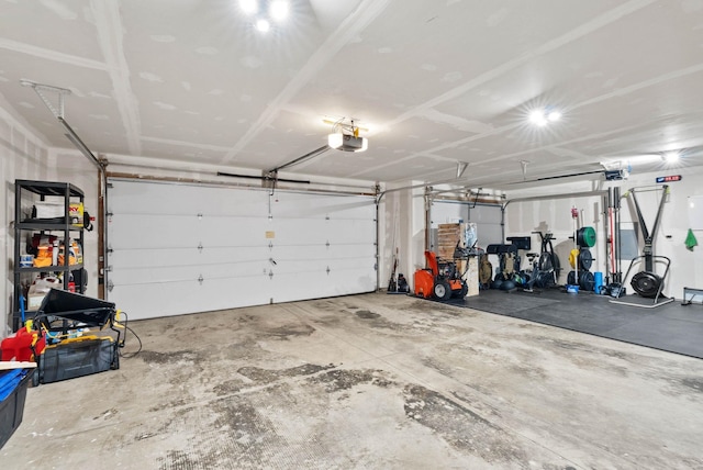 9805 N Jesse Ct, Spokane, WA 99208 - garage with a garage door opener