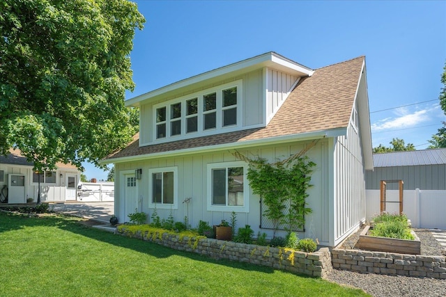 2804 E 39th Ave, Spokane, WA 99223 - back of property featuring board and batten siding and a shingled roof