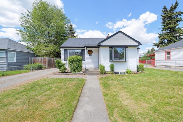10021 N Whittier St, Spokane, WA 99218 - bungalow-style house featuring a chimney and driveway