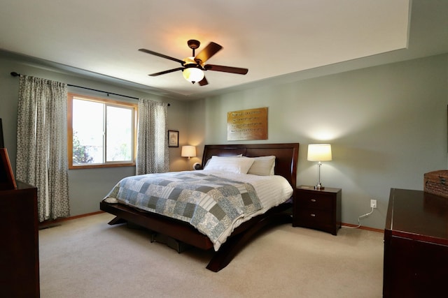 5522 E Cargill Ln, Colbert, WA 99005 - carpeted bedroom with baseboards and ceiling fan