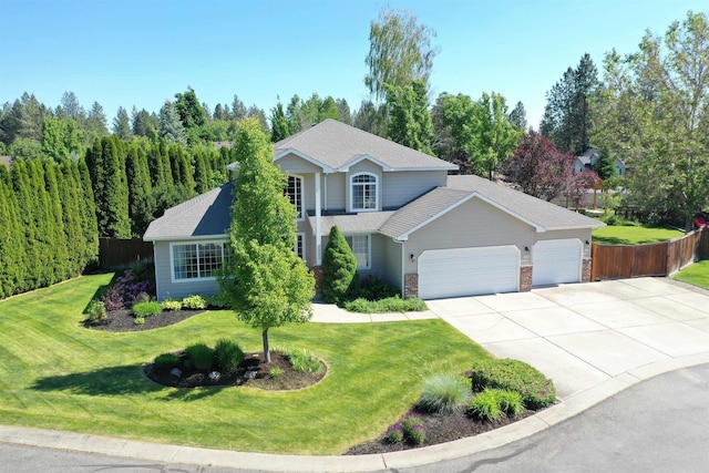 5522 E Cargill Ln, Colbert, WA 99005 - traditional home featuring an attached garage and driveway