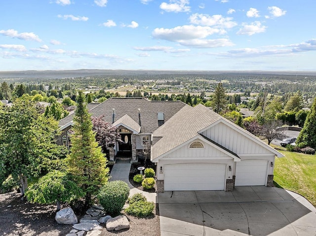 5506 S Southview Ln, Spokane, WA 99223 - view from above of property