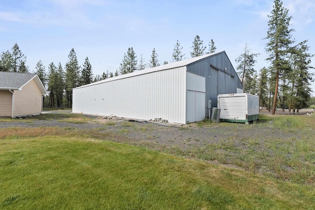 7905 W Seven Mile Rd, Nine Mile Falls, WA 99026 - view of pole building featuring a yard