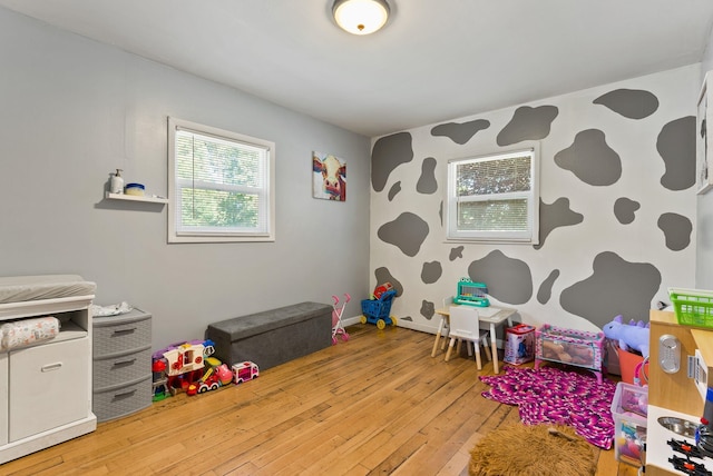 561 E Forest Ave, Colville, WA 99114 - playroom with light wood-type flooring