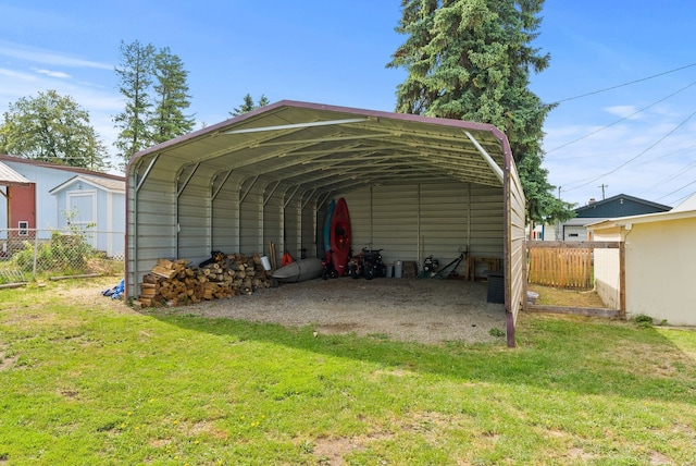 561 E Forest Ave, Colville, WA 99114 - view of car parking with a carport and driveway
