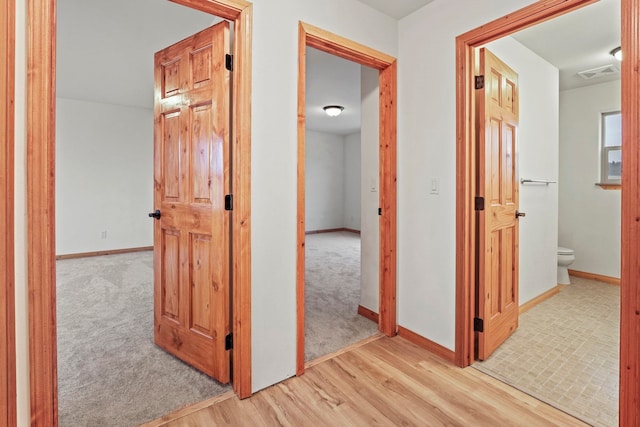 5011B Mason Rd, Clayton, WA 99110 - hall with wood finished floors and carpet floors