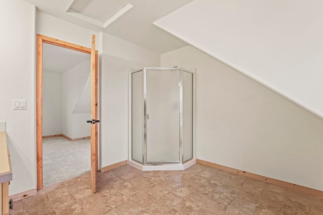 5011B Mason Rd, Clayton, WA 99110 - full bathroom featuring a stall shower and stone finish floors