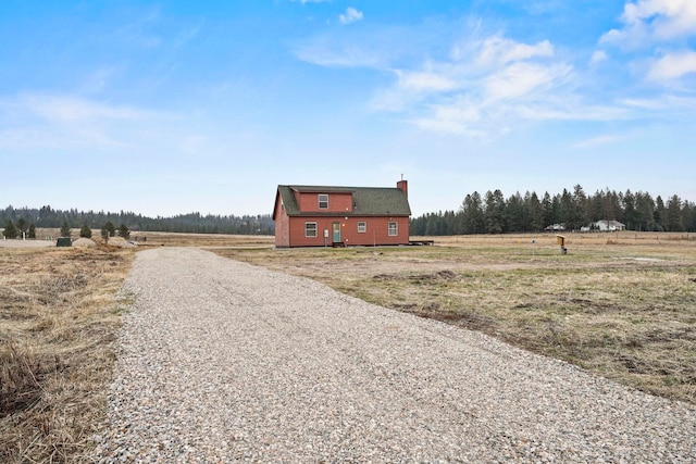 5011B Mason Rd, Clayton, WA 99110 - view of dirt / gravel driveway with a view of rural / pastoral area