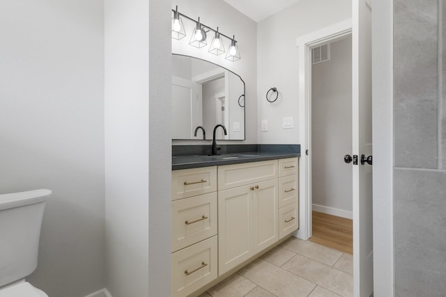 2917 W Dalton Ave, Spokane, WA 99205 - bathroom with vanity and tile patterned flooring