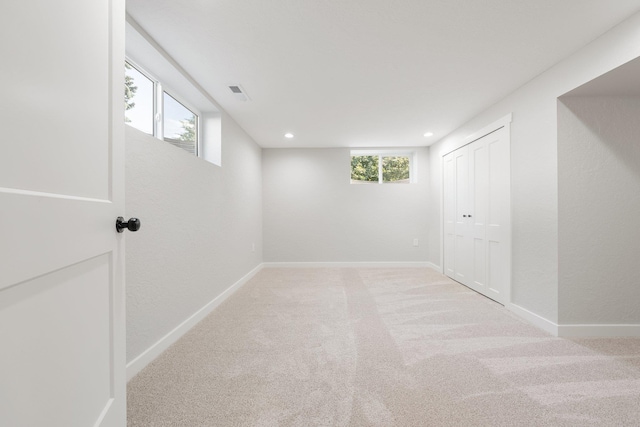 2917 W Dalton Ave, Spokane, WA 99205 - basement with carpet flooring and recessed lighting
