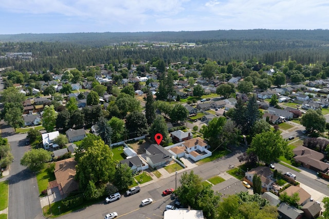2917 W Dalton Ave, Spokane, WA 99205 - aerial overview of property's location with a forest and nearby suburban area