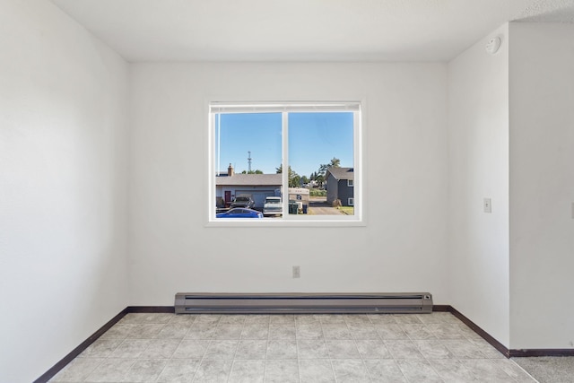 107 E Hattie Ave, Coeur D Alene, ID 83814 - spare room featuring a smoke detector and a baseboard radiator