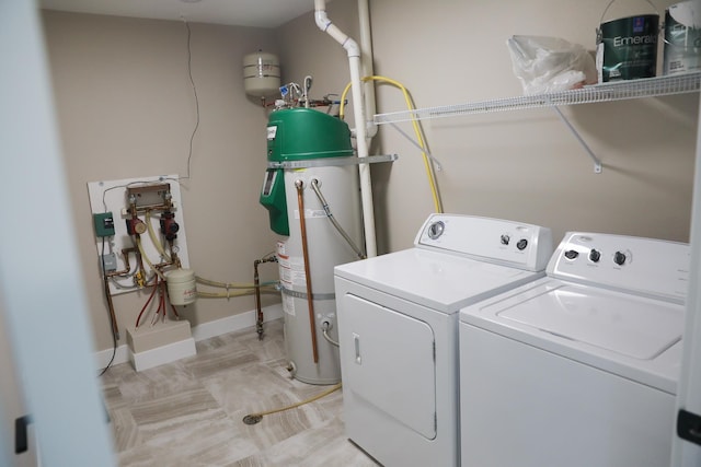315 E I St, Deer Park, WA 99006 - washroom featuring independent washer and dryer and water heater