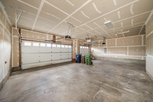 404 W Trail Ridge Ct, Spokane, WA 99224 - garage with a garage door opener and electric panel