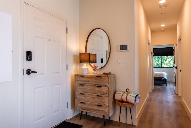 115 E Lake St Unit 203, Sandpoint, ID 83864 - hall with wood finished floors and recessed lighting