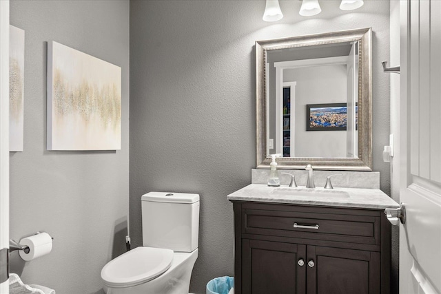 7620 E Ruby Ln, Spokane, WA 99212 - half bath featuring toilet and vanity