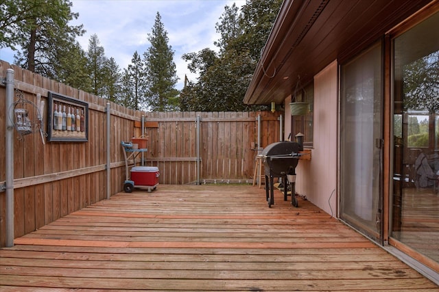 5022 W Garden Springs Ave Unit 5024W, Garden Springs, Spokane, WA 99224 - wooden terrace featuring grilling area