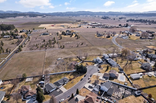 14706 N Mckinnon Ct, Mead, WA 99021 - aerial view of property's location featuring mountains