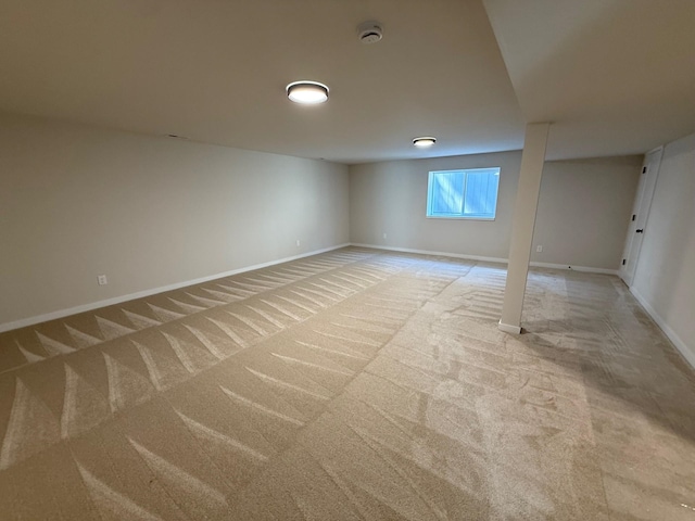 4420 S Willow Ln, Spokane, WA 99216 - basement with light carpet