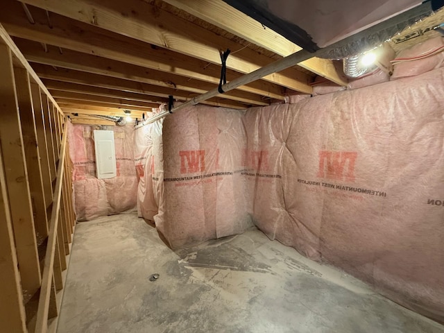 4420 S Willow Ln, Spokane, WA 99216 - unfinished basement with electric panel