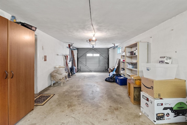 3205 W Hoffman Ave, Spokane, WA 99205 - garage featuring a garage door opener