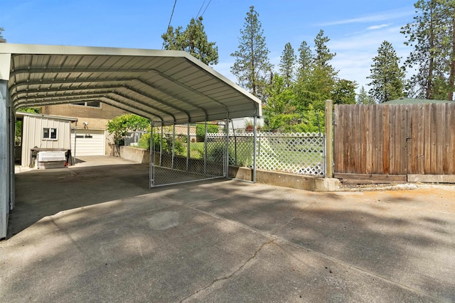 3205 W Hoffman Ave, Spokane, WA 99205 - view of parking with a carport