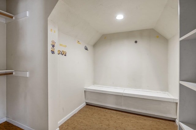 16417 N Napa Ln, Spokane, WA 99208 - walk in closet with wood finished floors and vaulted ceiling