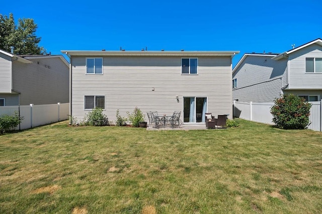 8910 N Oak St, Spokane, WA 99208 - back of house featuring a fenced backyard and a patio area