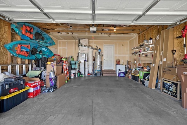 8910 N Oak St, Spokane, WA 99208 - garage with secured water heater