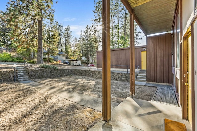 3717 E 17th Ave, Spokane, WA 99223 - view of patio / terrace featuring entry steps